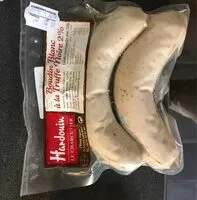 Mängden socker i Boudin blanc a la truffe