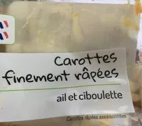 Mängden socker i Carottes finement râpees