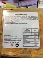 Mängden socker i Carotted râpées