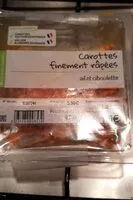 Mängden socker i Carottes finement rapees