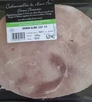 Mängden socker i Jambon blanc  cuit X4