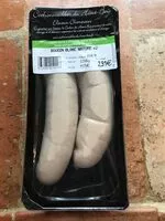 Mängden socker i Boudin blanc nature