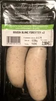 Mängden socker i Boudin blanc forestier