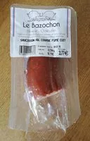 Mängden socker i Saucisson ail courbe fumé cuit