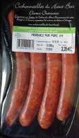 Mängden socker i Merguez pur porc x 4