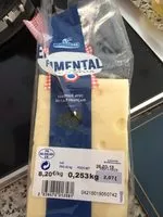 Mängden socker i Emmental francais