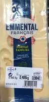 Mängden socker i Emmental francais