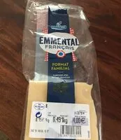Mängden socker i Emmental francais