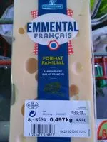 Mängden socker i Emmental francais