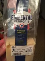 Mängden socker i Emmental francais