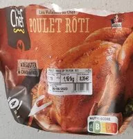 Mängden socker i Poulet rôti