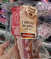 Mängden socker i Poitrine de porc fumée