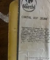 Mängden socker i CANTAL AOP JEUNE