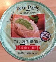 Mängden socker i Frischkäsezubereitung Paprika Chili