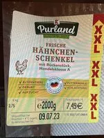 Mängden socker i Hähnchen Schenkel