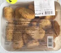 Mängden socker i Les Nuggets de poulet