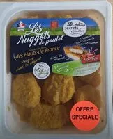 Mängden socker i Nuggets de poulet