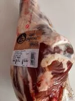 Mängden socker i Gigot d'agneau