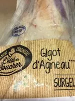 Mängden socker i Gigot d'agneau