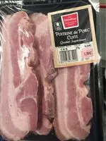 Mängden socker i Poitrine de Porc Cuite