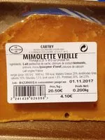 Mängden socker i Mimolette vieille