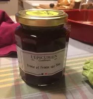 Mängden socker i Confiture fraise et fraise des bois