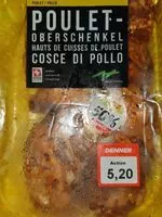 Mängden socker i Hauts de cuisses de poulet