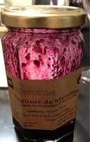 Mängden socker i Confiture de myrtille