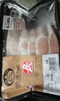 Mängden socker i Rôti de porc
