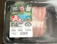 Mängden socker i Roti de filet de porc