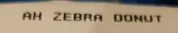 Mängden socker i Zebra donut