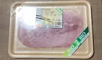 Mängden socker i Jambon superieur avec couenne bio