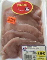 Mängden socker i Escalope de dinde