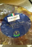 Mängden socker i Prosciutto crudo