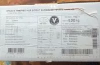Mängden socker i Steaks haché pur boeuf surgelés 15% MG