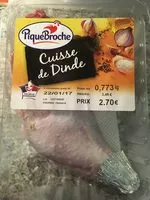 Mängden socker i Cuisse de dinde