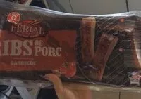 Mängden socker i Ribs de porc barbecue