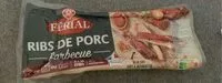 Mängden socker i Ribs de porc Barbecue