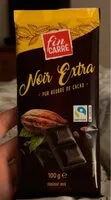 Mängden socker i Chocolat noir