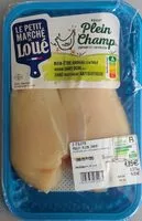 Mängden socker i Filet de poulet Plein Champ