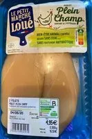 Mängden socker i Filets de Poulet - Plein Champ