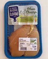 Mängden socker i Filets de Poulet plein champ