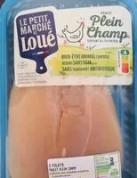 Mängden socker i Filet de poulet