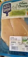 Mängden socker i Filets de Poulet plein champ