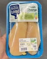 Mängden socker i 2 filets poulet plein champ