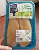 Mängden socker i 2 filets poulet plein champ