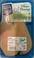 Mängden socker i Filets de poulet