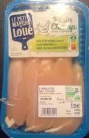 Mängden socker i Aiguillettes de poulet