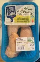 Mängden socker i Cuisses Poulet Plein Champ