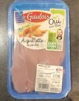 Mängden socker i Aiguillettes de poulet